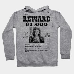 Western Snow white Wanted poster Hoodie